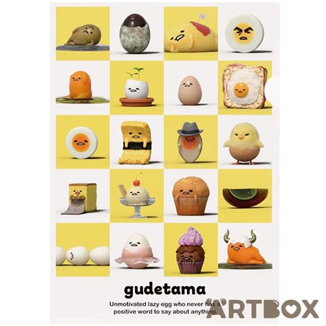 Buy Sanrio Gudetama Check White A4 Clear File At Artbox