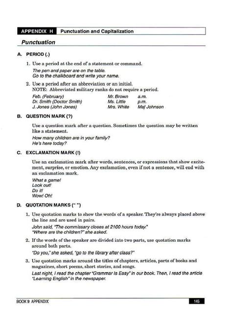 Punctuation | PDF | Linguistics | Linguistic Morphology
