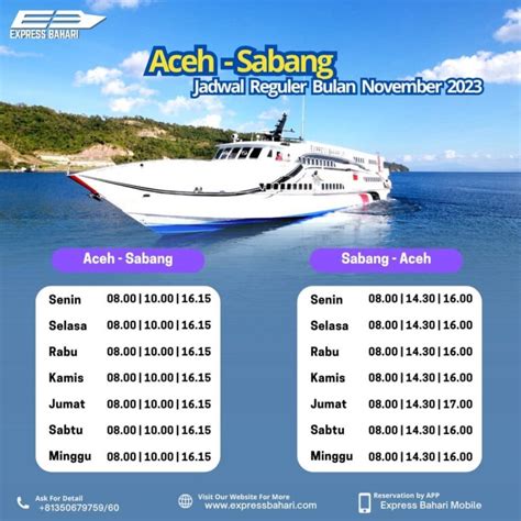 Jadwal Kapal Cepat Banda Aceh Ke Sabang Dan Harga Tiketnya Sering Jalan