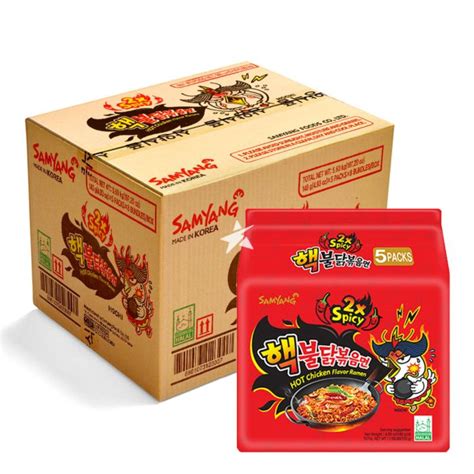 Samyang Hot Chicken Flavour Ramen XSpicy Limited Edition G Pack Of Buy Korean