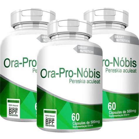 Kit Ora Pro Nobis Mg Capsulas Elementos Complemento