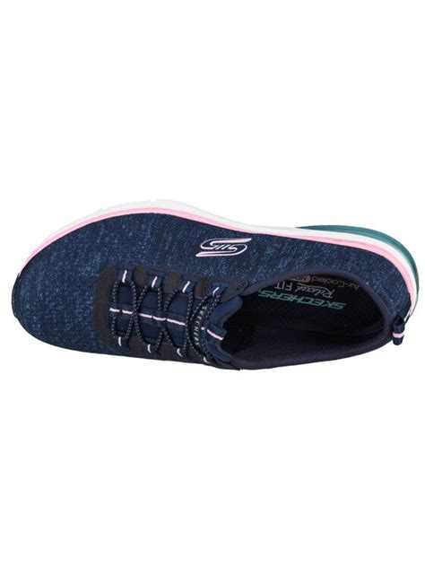 Skechers Sneakersy Skechers Skech Air Edge Brite Times Granatowy