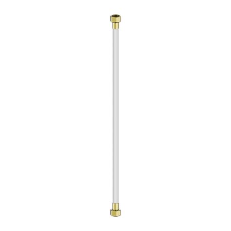 500mm Premium G12 Female Flexible Water Connector Hose Brushed Gold