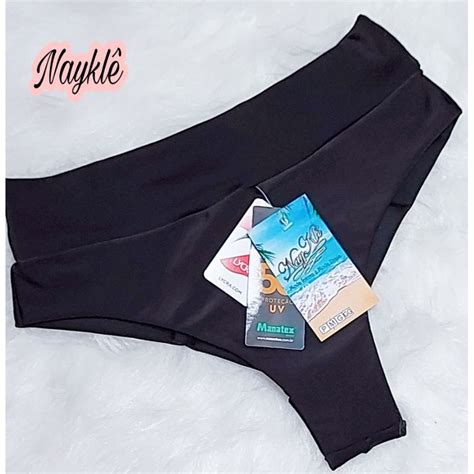 Calcinha De Biquíni Hot Paint Fio Duplo Cintura Alta Shopee Brasil