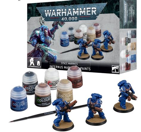 Warhammer 40k Infernus Marines Paints Marionville Models