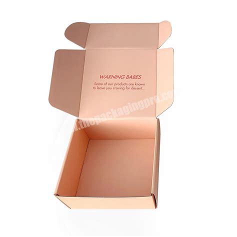 Eco Friendly Matt Nude Color Printing Baby Accessories Packaging Corrugated Board Maternity