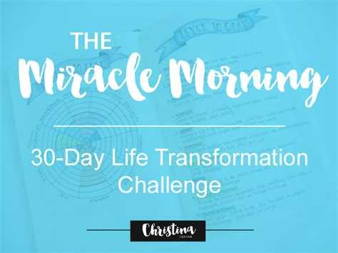 Uk The Miracle Morning 30 Day Life Transformation