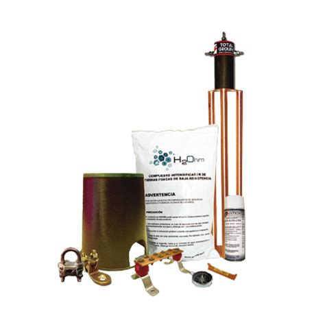 Kit De Tierra F Sica Con Electrodo Tg Ab Y Accesorios De Instalaci N