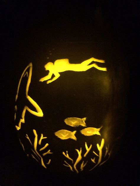 Pumpkin Carving Ideas Ocean In 2024 Pumpkin Carving Halloween