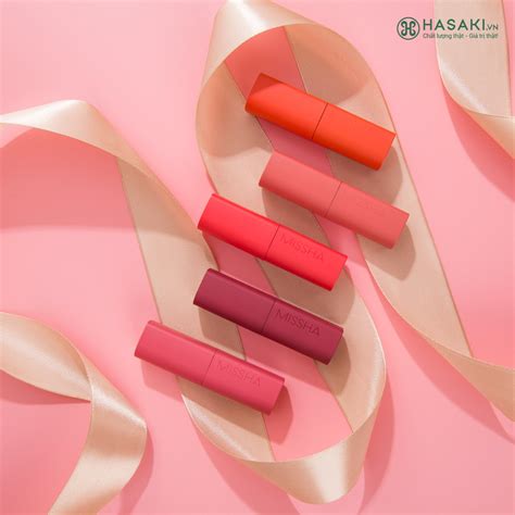 Son Lì MISSHA Màu Đỏ Rượu Final Hot 3 5g Hasaki vn