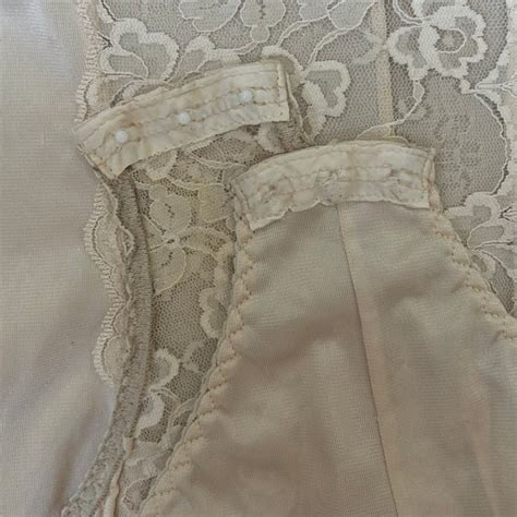 Vintage Lingerie Vintage Lace Cami White Lace Bodys Gem