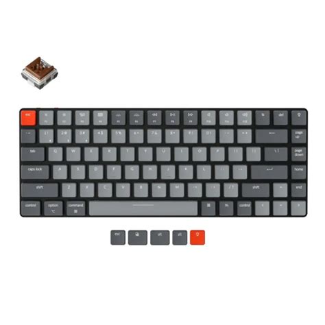 Keychron K Ultra Slim Hot Swap Bluetooth Optical Switch Keyboard White Backlit Picclick Uk