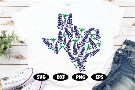 Texas Svg Bluebonnet Svg Texas State Svg State Svg Usa Etsy