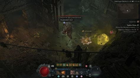 diablo iv razorplate drop nm dungeon youtube