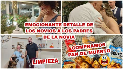 Emocionante Detalle De Los Novios Hacia Sus PadresCompras Limpieza