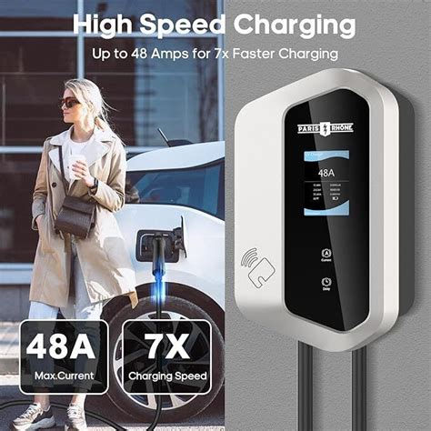 Paris Rh Ne Level Ev Charger Ul Listed Kw Smartlife App