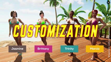 Futanari Big Tits Babes Having Foursome Sex On A Beach In A D Animation