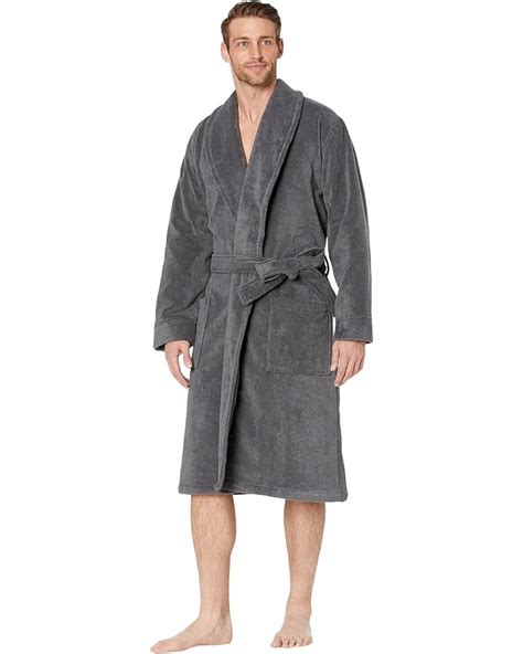 L.L.Bean Organic Terry Cloth Robe Regular | Zappos.com