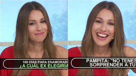 La Reacci N De Pampita Cuando Le Preguntaron Si Alguna Vez Le Cay De