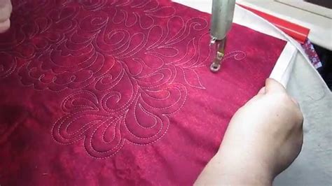 Here Is Continuous Minutes Of My Free Motion Long Arm Quilting Youtube