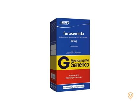 Para Que Serve O Comprimido Furosemida - Bula do Furosemida 40mg 20 Comprimidos | CliniGuia