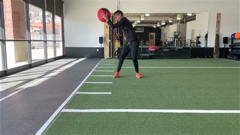 Med Ball Rotational Slams Youtube