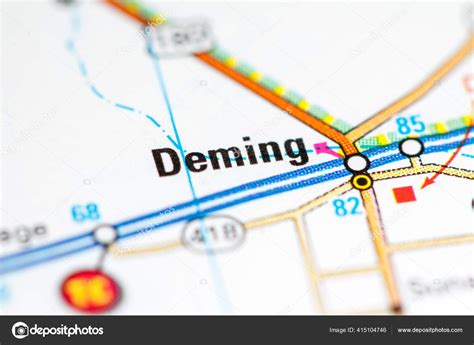 Deming New Mexico Usa Map Stock Photo by ©aliceinwonderland2020 415104746