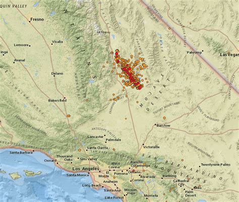 TBW: Another 1250 quakes of all magnitudes rocked Southern California ...