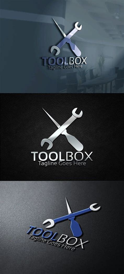 Tool Box Logo | Box logo, Tool box, Tool design