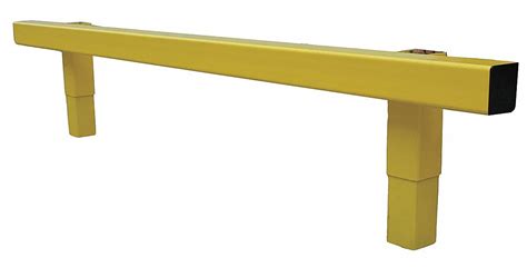 Grainger Approved Safety Yellow Steel Guard Rail System Floor