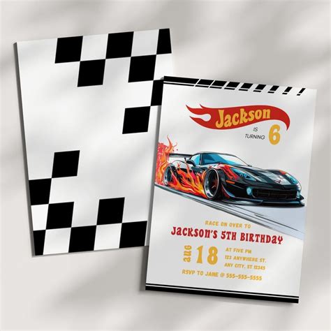 Plantilla Hot Wheels Etsy M Xico