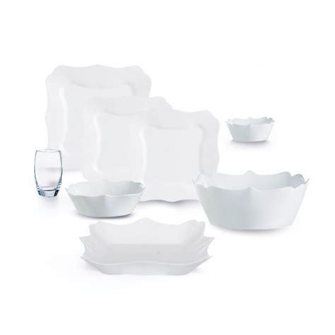 El-Iraqi Company | Luminarc Arcopal 38 Pieces AUTHENTIC White