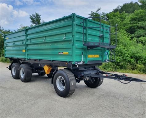 Three Axle Way Tipping Trailer Type Ol Ddk Oehler Maschinen