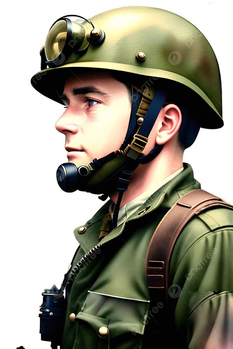 Military Pilot Wearing Cloth And Flight Military Pilot Wearing