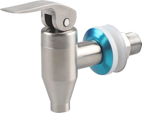 Gwenbhmtool Beverage Dispenser Spigot Stainless Steel Push