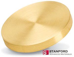 Gold Tin Sputtering Target Au Sn Supplier Stanford Advanced Materials