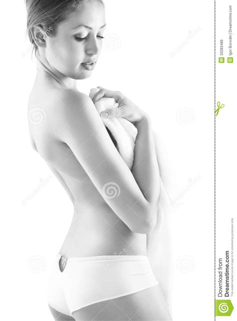 Slim Woman Body Stock Photo Image Of Pretty Nude Model