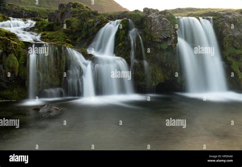 Godafoss Waterfall In North Iceland Stock Photo Alamy