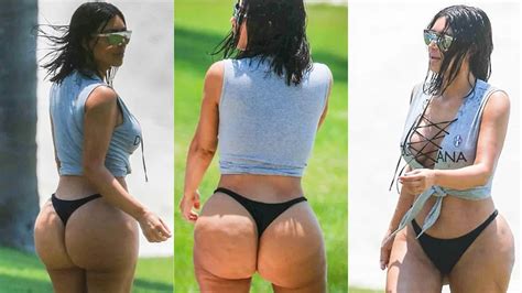 Tras Las Cr Ticas Kim Kardashian Reapareci En La Playa Con Un Diminuto Bikini Infobae