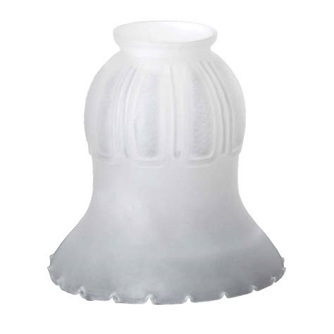 Lamp Shades Frosted Glass Lamp Shade 5 1/4 H 2 1/4 Fitter Item#35009