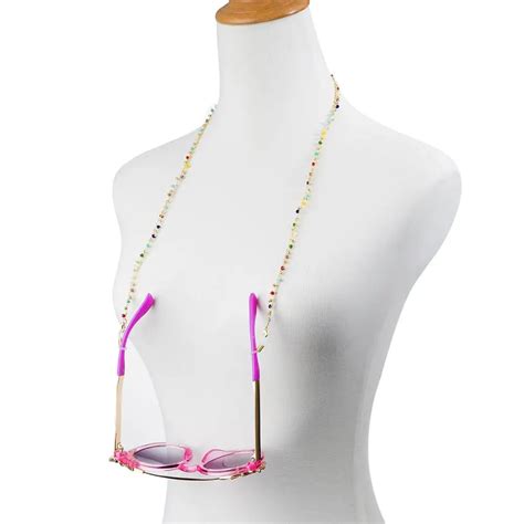 Красочные летние медные подвески цепи для очков адаптируются ко всем ...