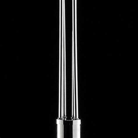 Benjara 4 Shade Contemporary Metal Arch Lamp With Marble Base Ivory