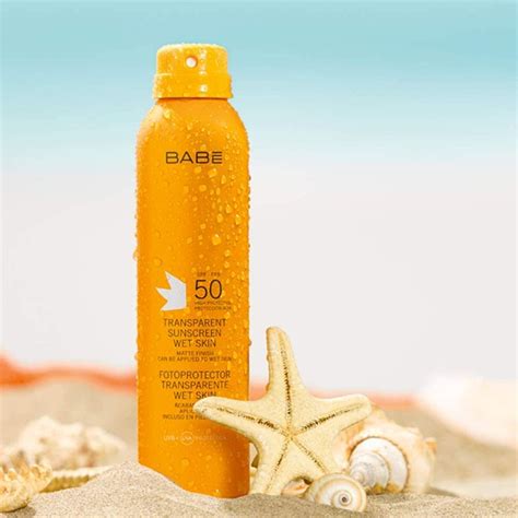 Babe Transparent Sunscreen Wet Skin Spf Sunscreen Ml M Ness Aptieka