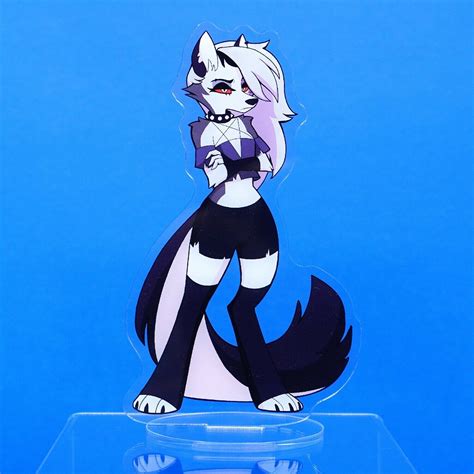 Helluva Boss Loona 6 Acrylic Figure Stand Standee Vivziepop Furry