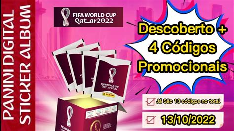 C Digo Promocional Novo C Digos Para O Lbum Virtual Da Copa Do