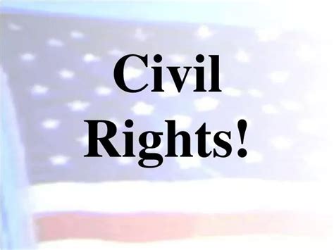 Ppt Civil Rights Powerpoint Presentation Free Download Id6835150
