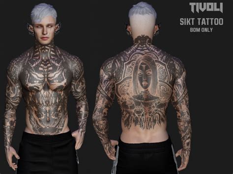 Second Life Marketplace Tivoli Inc Sikt Tattoo Unisex Bom Only