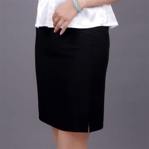 Hotel Work Uniform Skirt Joker Black Skirt One Step Female Short Skirt