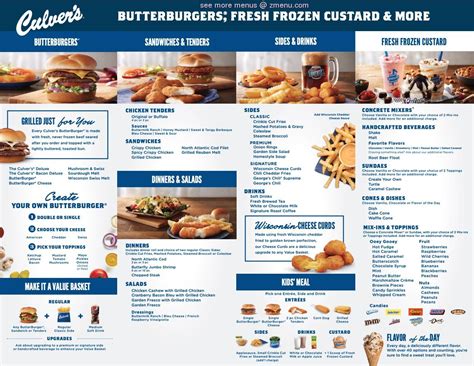 Culver's Ice Cream Secret Menu at Jana Glenn blog