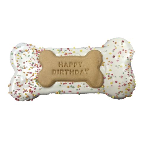 Happy Birthday Bone Dog Biscuit Pet Village